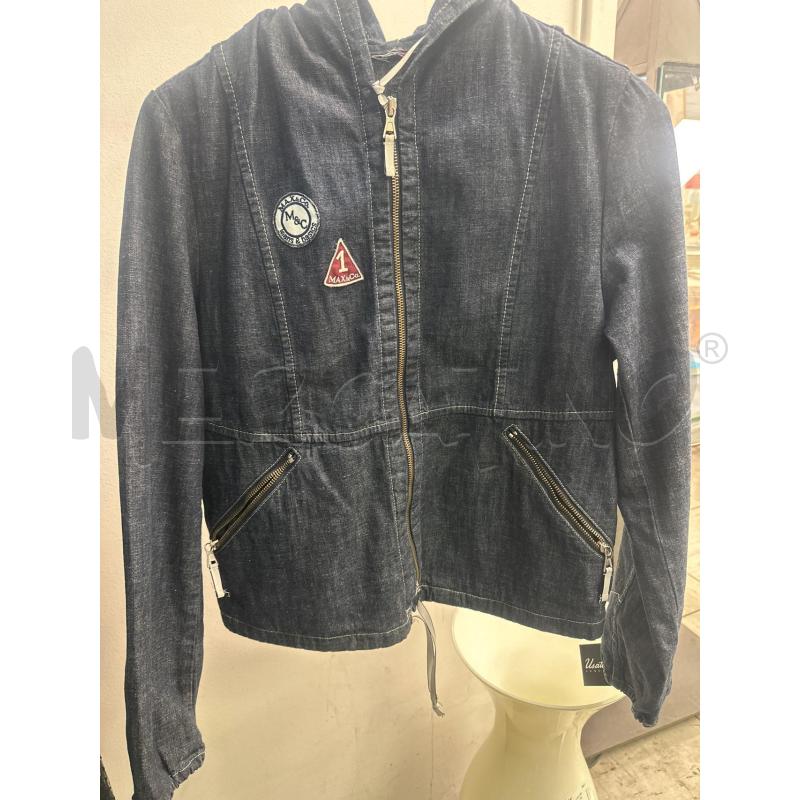 GIACCA DONNA JEANS MAX&CO CAPPUCCIO PATTE CUCITE | Mercatino dell'Usato Montesilvano 1
