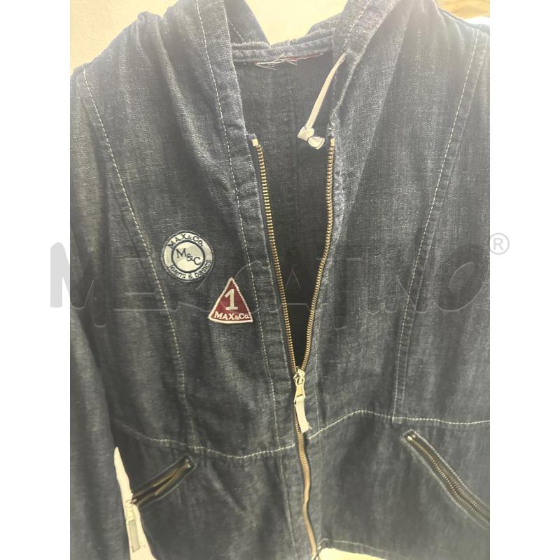 GIACCA DONNA JEANS MAX&CO CAPPUCCIO PATTE CUCITE | Mercatino dell'Usato Montesilvano 3