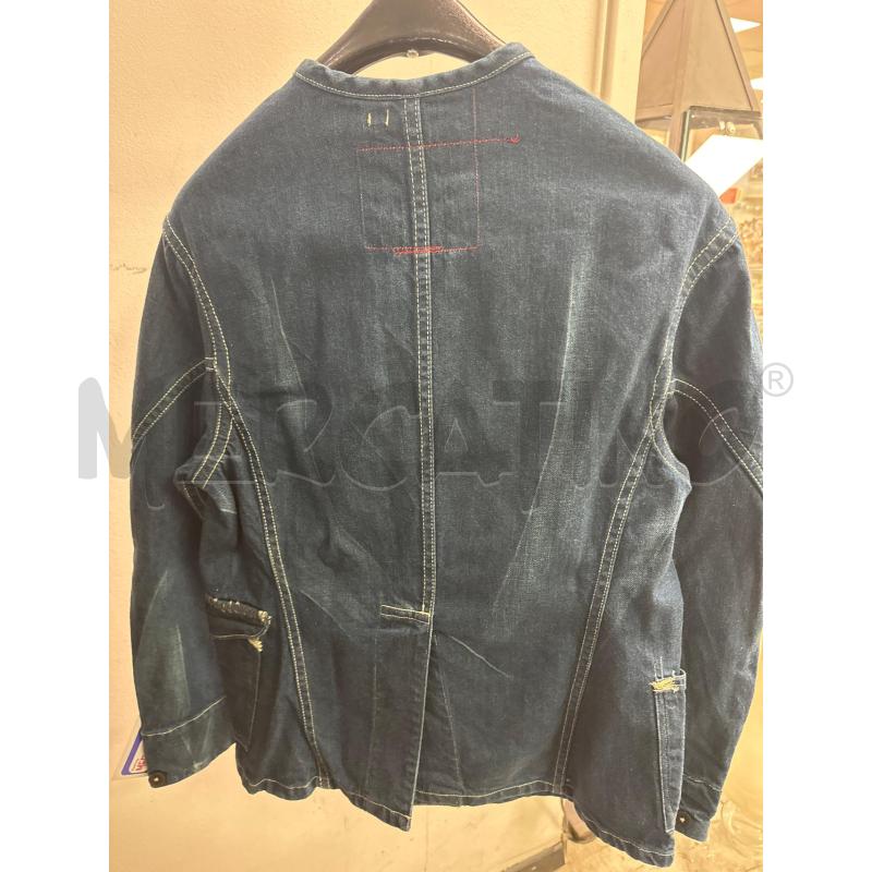 GIACCA DONNA LEVIS RED JEANS CUCITURE ZIGZAG BIANCHE | Mercatino dell'Usato Montesilvano 3