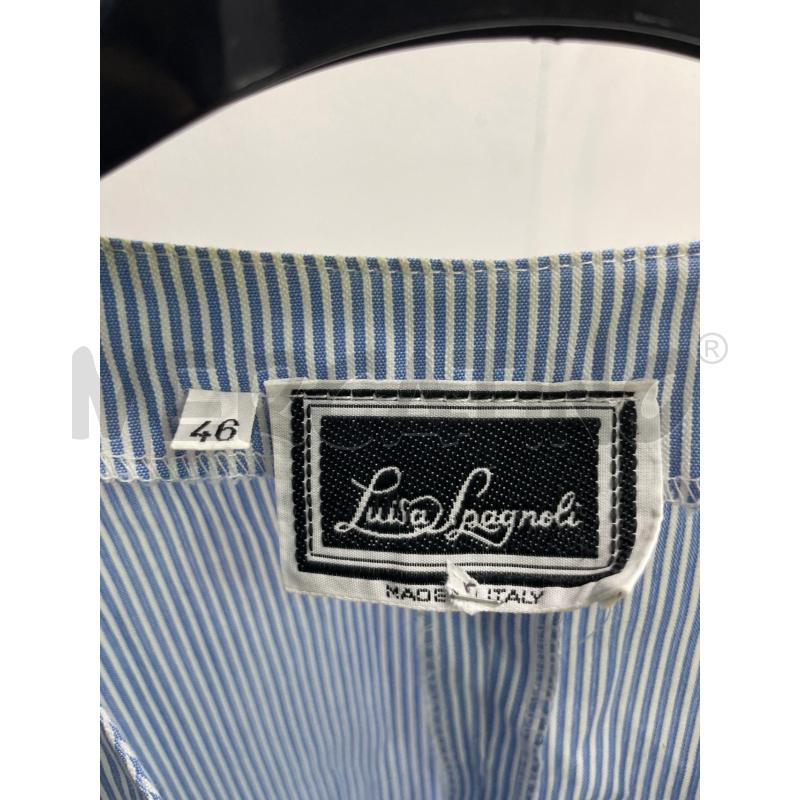 GIACCA DONNA LUISA SPAGNOLI BIANCO RIGHINE | Mercatino dell'Usato Montesilvano 2