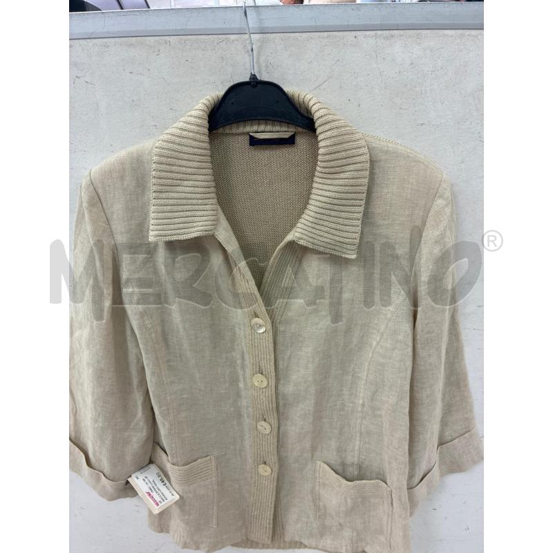 GIACCA DONNA LUISA SPAGNOLI LINO MAGLIA | Mercatino dell'Usato Montesilvano 1