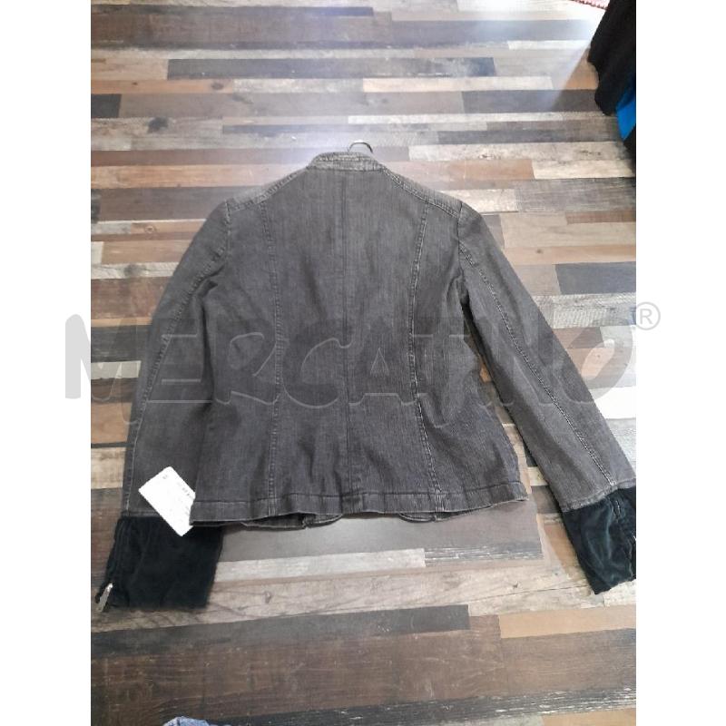 GIACCA DONNA MARIELLA ROSATI JEANS SCURA DETT VELLUTO | Mercatino dell'Usato Montesilvano 2