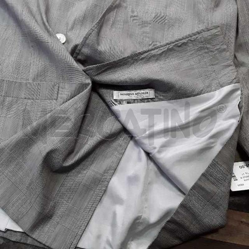 GIACCA DONNA MARINA RINALDI GRIGIA VINTAGE 4 BOTTONI | Mercatino dell'Usato Montesilvano 3