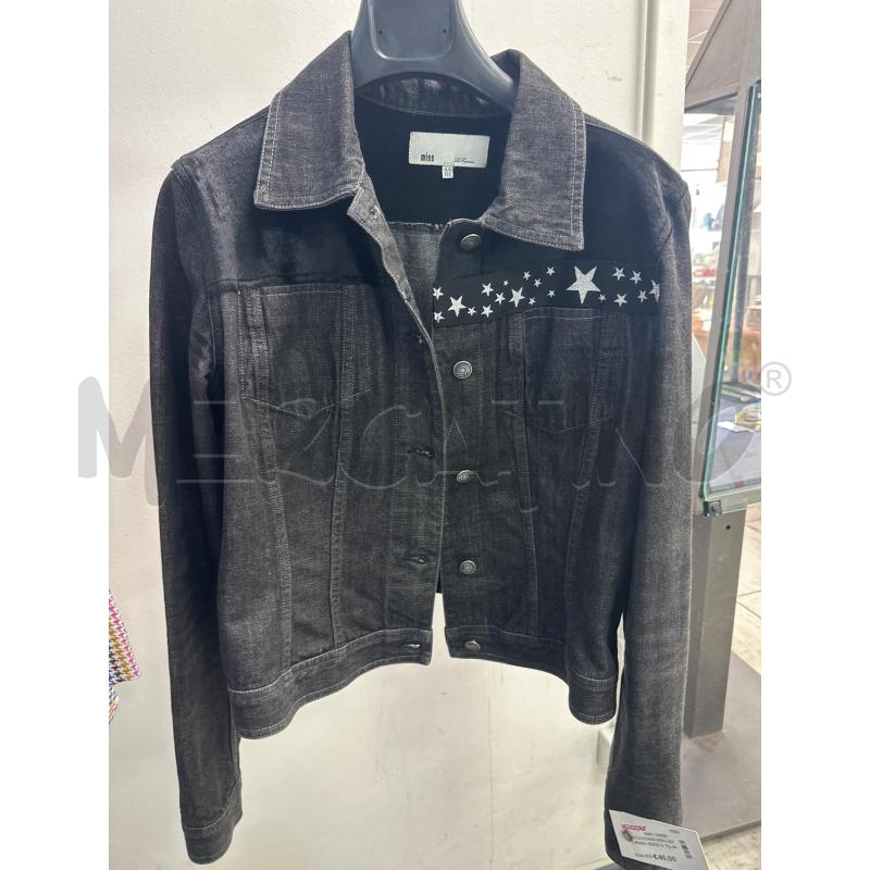 GIACCA DONNA MISS LES COPAINS JEANS GRIGIO INSERTI CAVALLINO | Mercatino dell'Usato Montesilvano 1
