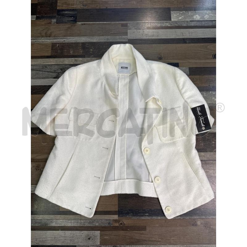 GIACCA DONNA MOSCHINO BIANCO TG 44  | Mercatino dell'Usato Montesilvano 1