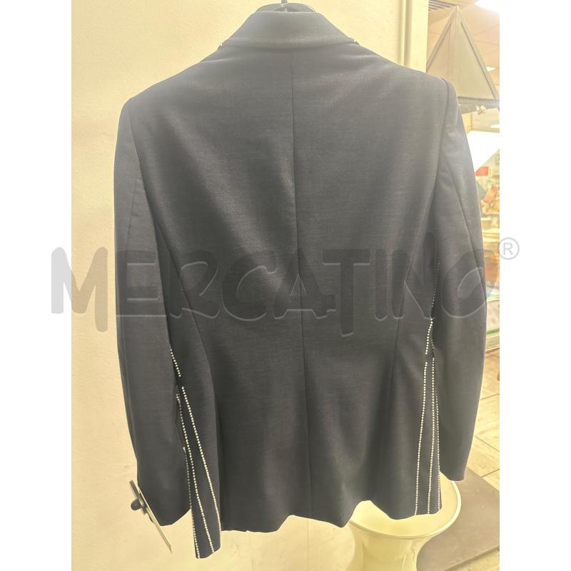 GIACCA DONNA MOSCHINO CHEAP & CHIC JEANS PERLINE BIANCHE CUCITE | Mercatino dell'Usato Montesilvano 3