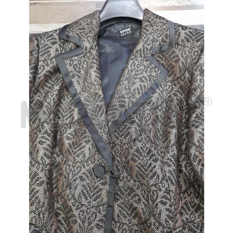 GIACCA DONNA OCTOBER NERA FANTASIA MARRO | Mercatino dell'Usato Montesilvano 2
