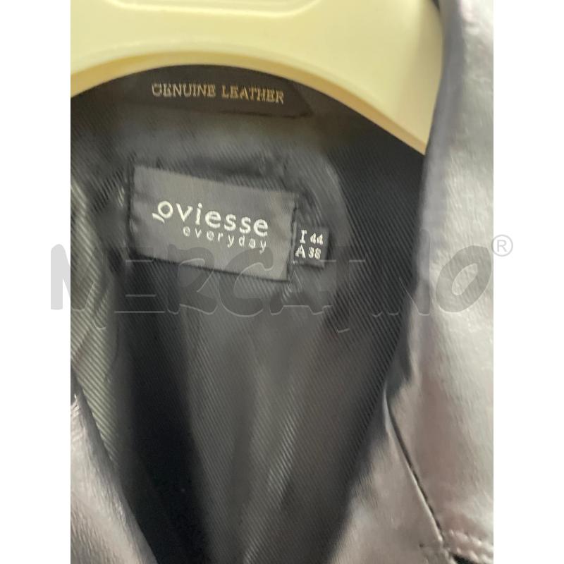 GIACCA DONNA PELLE OVS NERA | Mercatino dell'Usato Montesilvano 2