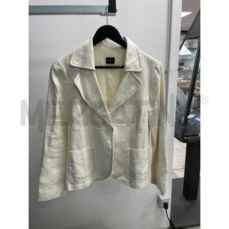 GIACCA DONNA PENNYBLACK BIANCA LINO | Mercatino dell'Usato Montesilvano 1