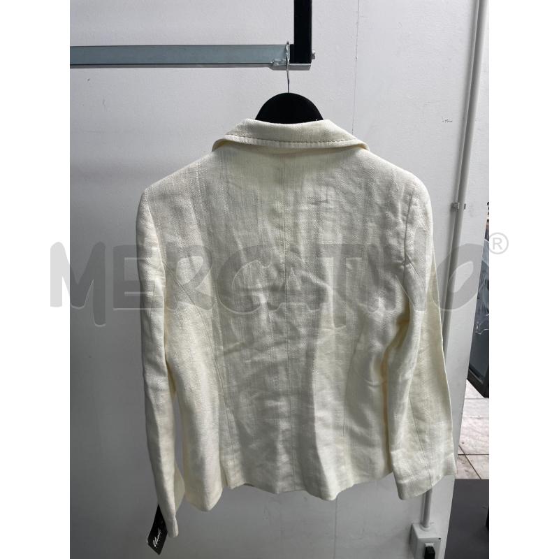 GIACCA DONNA PENNYBLACK BIANCA LINO | Mercatino dell'Usato Montesilvano 2