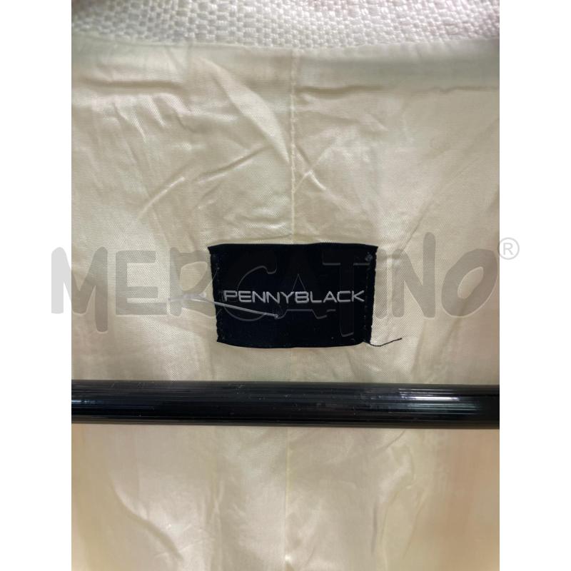 GIACCA DONNA PENNYBLACK BIANCA LINO | Mercatino dell'Usato Montesilvano 3