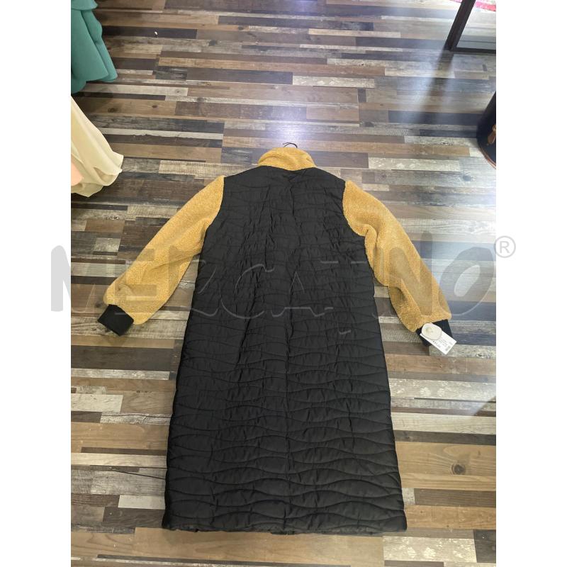 GIACCA DONNA SELECTED FEMME NERO TEDDY MARRO LUNGO | Mercatino dell'Usato Montesilvano 3
