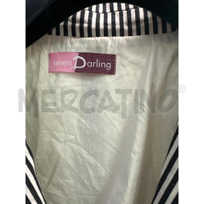 GIACCA DONNA SEVERI DARLING RIGHINE NERE BIANCHE | Mercatino dell'Usato Montesilvano 2