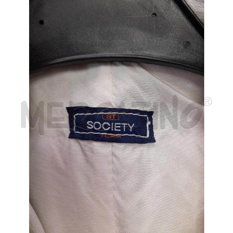 GIACCA DONNA SOCIETY BIANCA PELLE | Mercatino dell'Usato Montesilvano 4