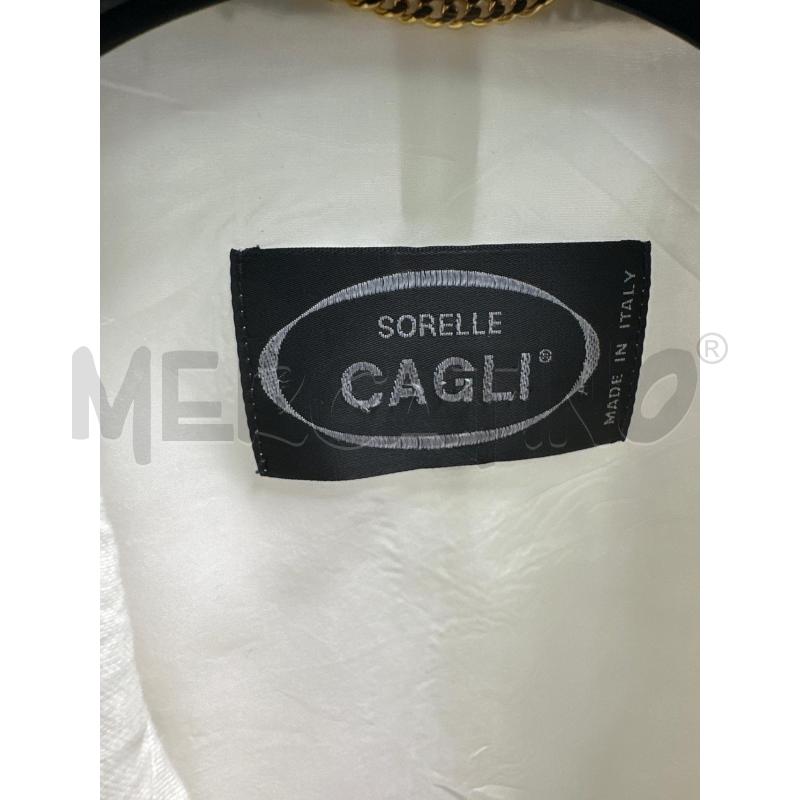 GIACCA DONNA SORELLE CAGLI BIANCA BOTTONI DORATI | Mercatino dell'Usato Montesilvano 2