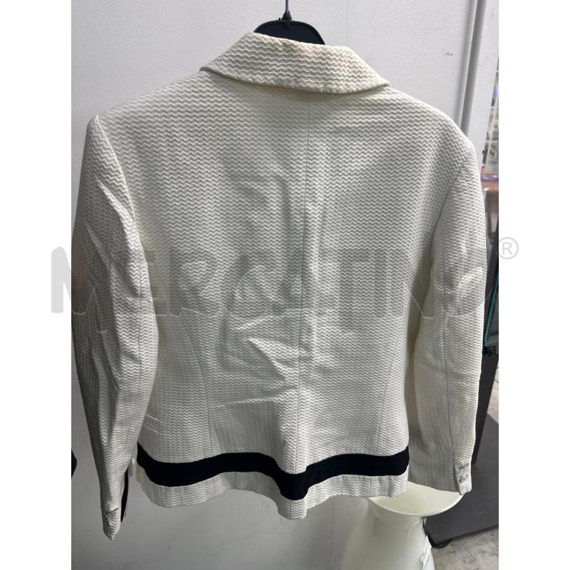 GIACCA DONNA VERSUS GIANNI VERSACE BIANCA RIGA NERA | Mercatino dell'Usato Montesilvano 3