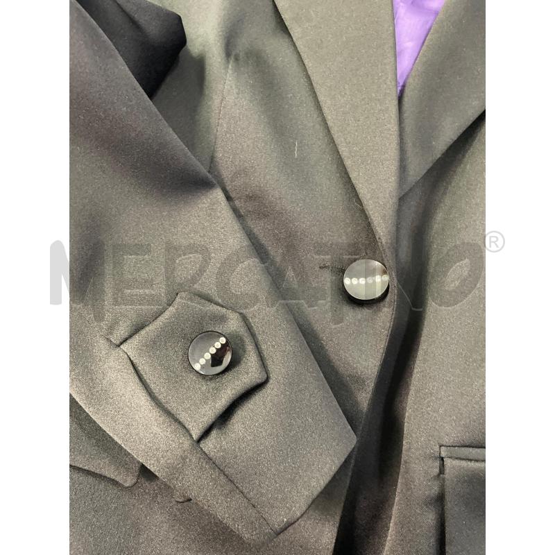 GIACCA DONNA YES LONDON NERA BOTTONI GLITTER | Mercatino dell'Usato Montesilvano 4