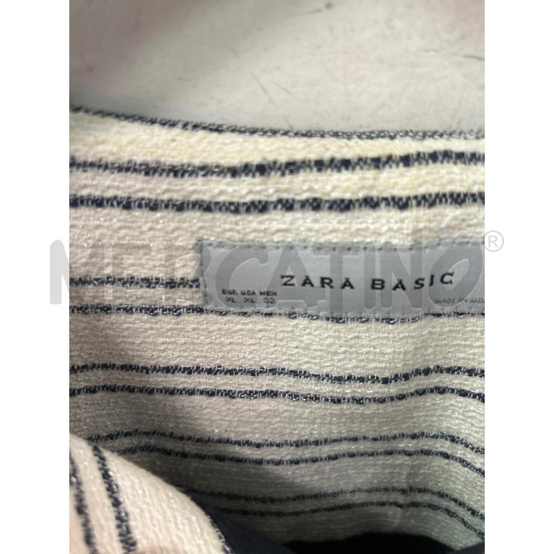 GIACCA DONNA ZARA BASIC BIANCA DENIM RIGHINE TG GRANDE | Mercatino dell'Usato Montesilvano 2