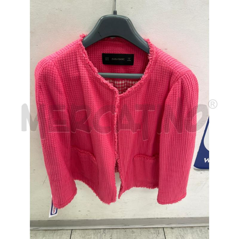 GIACCA DONNA ZARA BASIC FUKSIA TG GRANDE | Mercatino dell'Usato Montesilvano 1