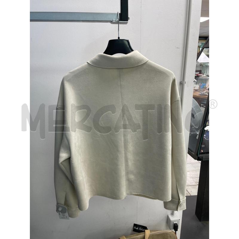 GIACCA DONNA ZARA PANNA SCAMOSCIATA | Mercatino dell'Usato Montesilvano 3