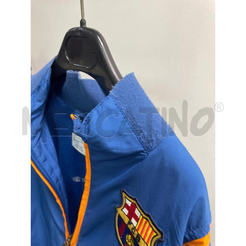 GIACCA UOMO BARCELONA BLU LOGO ARANCIO | Mercatino dell'Usato Montesilvano 2