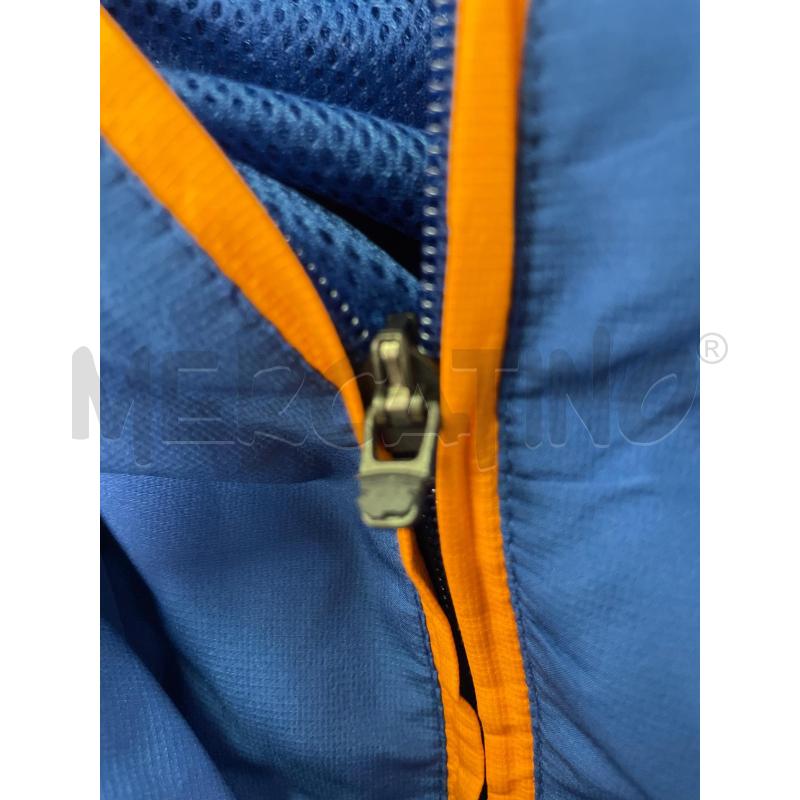 GIACCA UOMO BARCELONA BLU LOGO ARANCIO | Mercatino dell'Usato Montesilvano 5