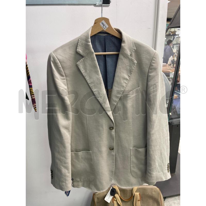 GIACCA UOMO DAN JOHN BEIGE LINO | Mercatino dell'Usato Montesilvano 1