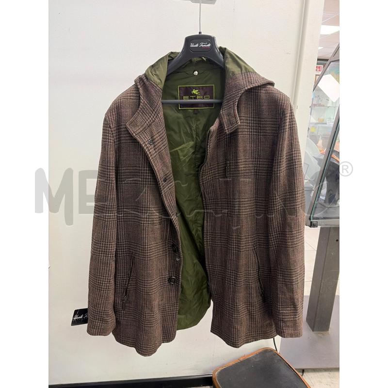 GIACCA UOMO ETRO MARRO QUADRETTATA | Mercatino dell'Usato Montesilvano 1