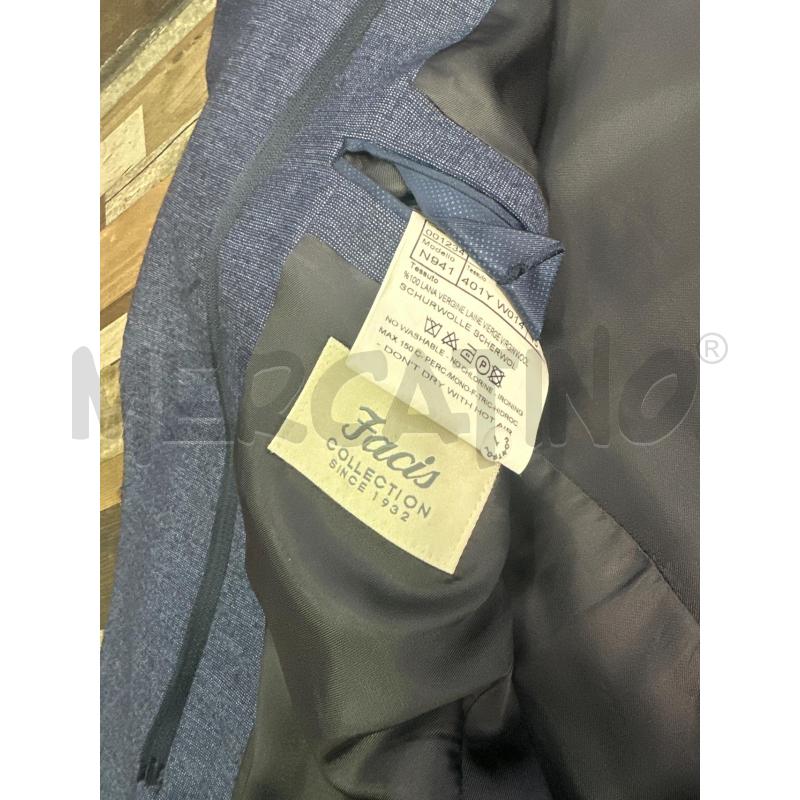 GIACCA UOMO FACIS BLU TG 50 | Mercatino dell'Usato Montesilvano 3
