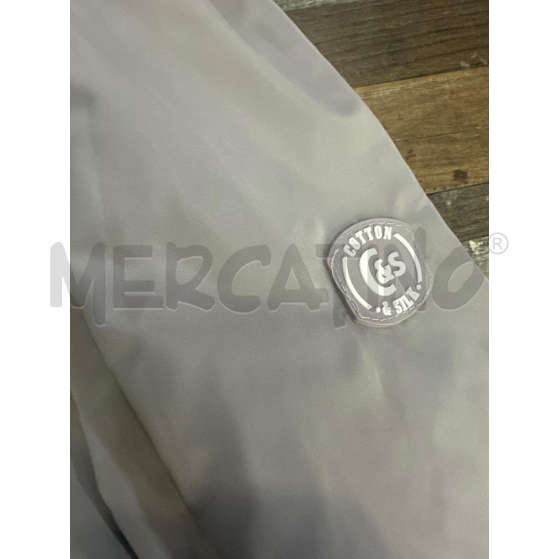 GIACCA UOMO LEGGERA COTTON & SILK GRIGIO | Mercatino dell'Usato Montesilvano 2
