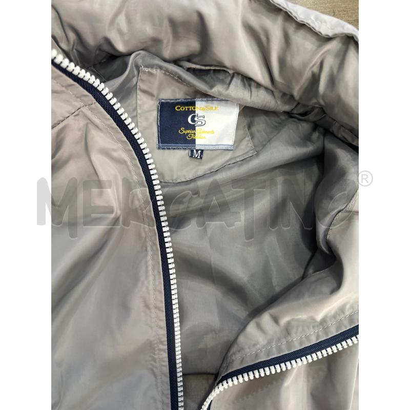 GIACCA UOMO LEGGERA COTTON & SILK GRIGIO | Mercatino dell'Usato Montesilvano 3