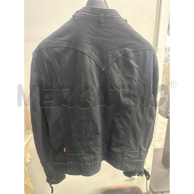 GIACCA UOMO LEVIS FINTO DENIM NERA | Mercatino dell'Usato Montesilvano 3