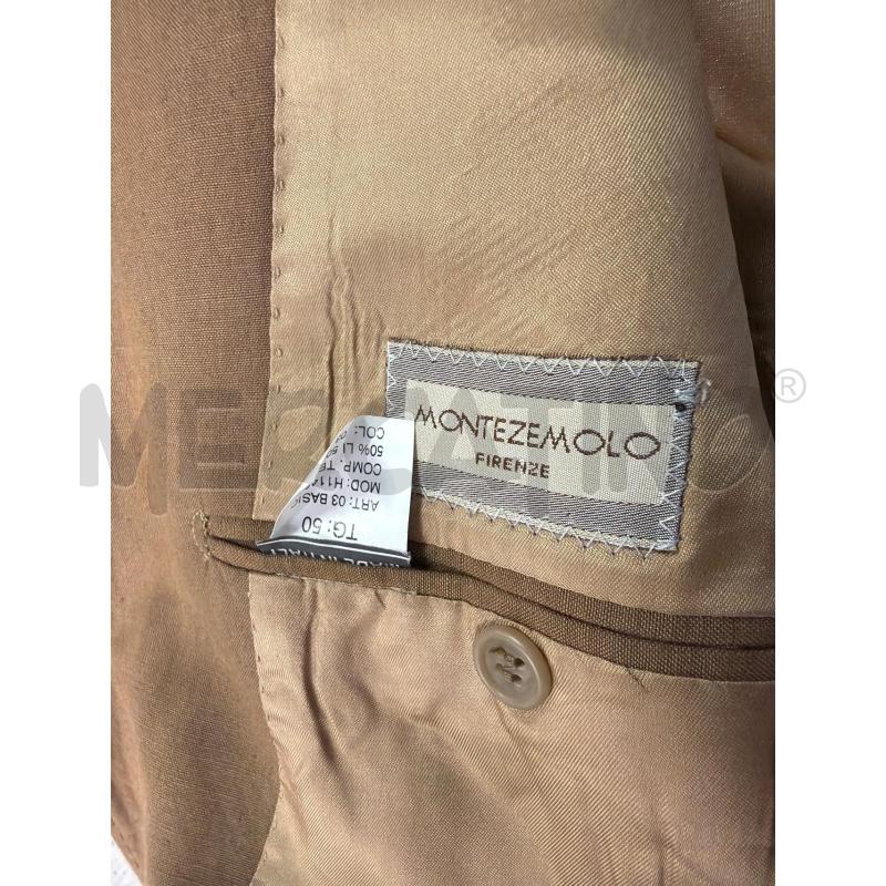 GIACCA UOMO MISTO LINO MARRO MONTEZEMOLO FIRENZE  | Mercatino dell'Usato Montesilvano 3