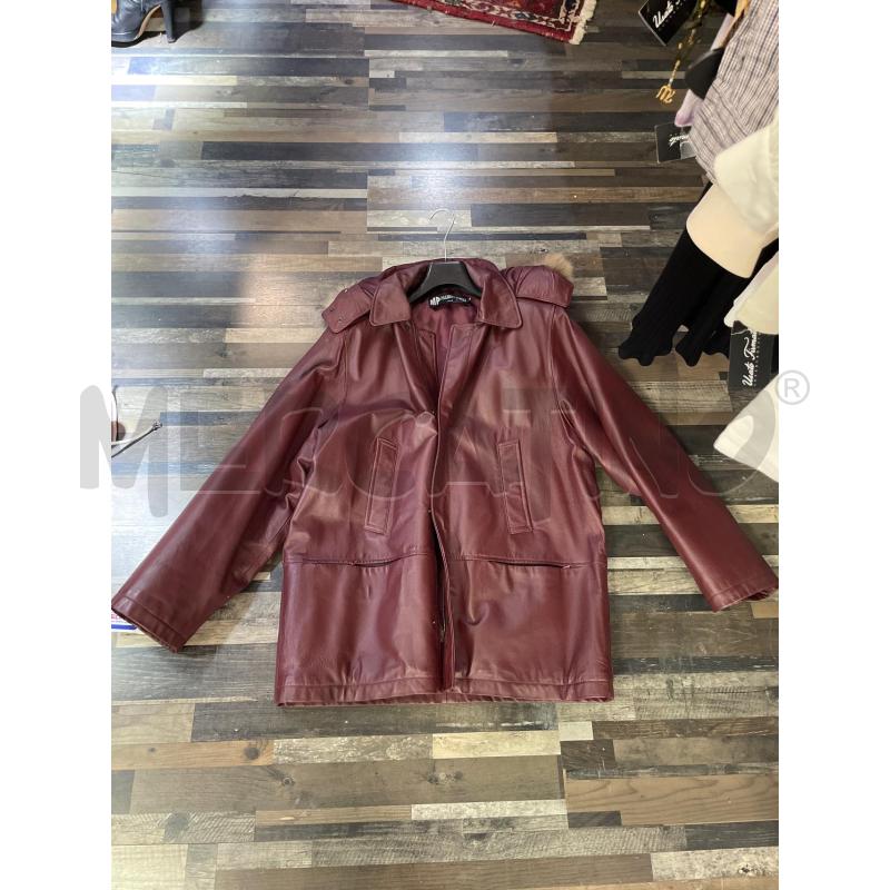 GIACCA UOMO PELLE BORDEAUX COLLEZIONE IN PELLE | Mercatino dell'Usato Montesilvano 1