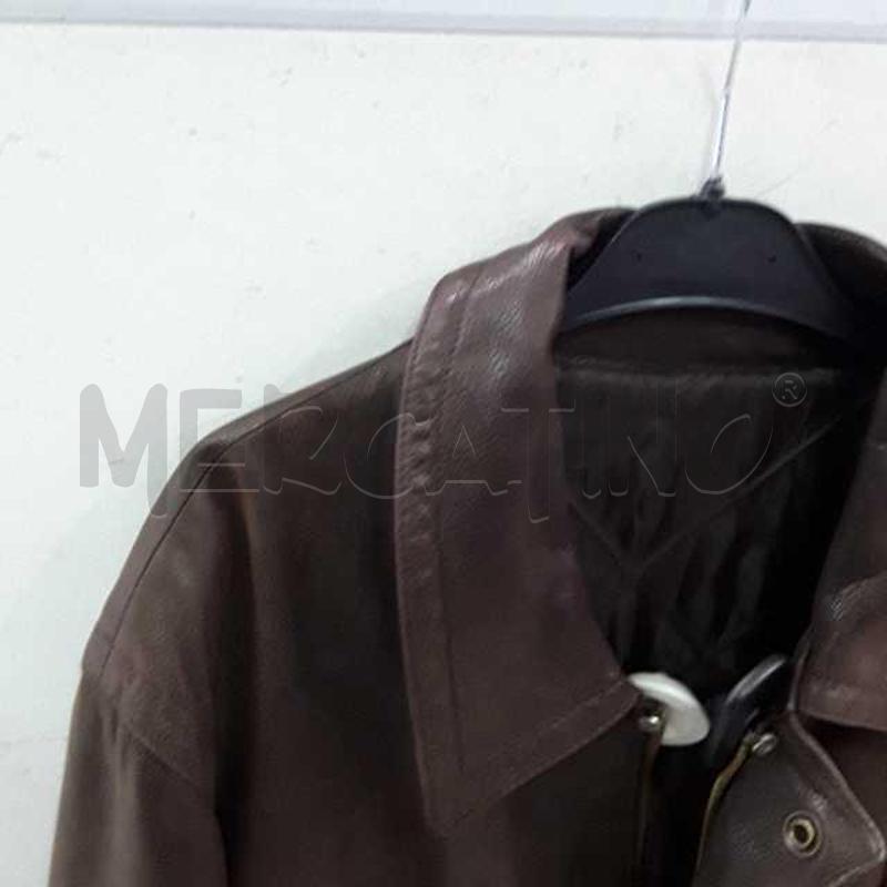 GIACCA UOMO PELLE MARRO TG 50 | Mercatino dell'Usato Montesilvano 3
