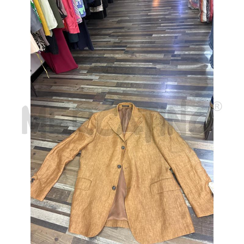 GIACCA UOMO PURO LINO HIGH QUALITY MARRO | Mercatino dell'Usato Montesilvano 1