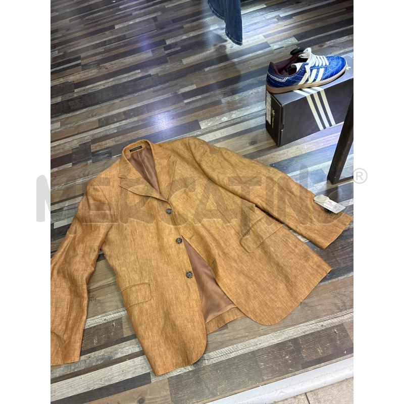 GIACCA UOMO PURO LINO HIGH QUALITY MARRO | Mercatino dell'Usato Montesilvano 2