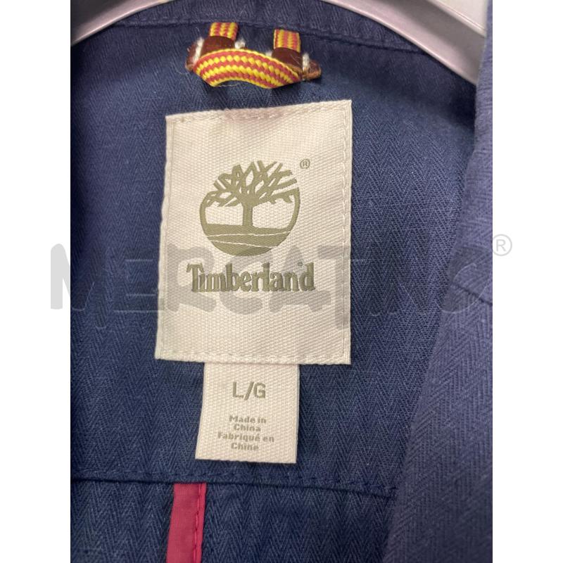 GIACCA UOMO TIMBERLAND BLU MISTO LINO | Mercatino dell'Usato Montesilvano 4