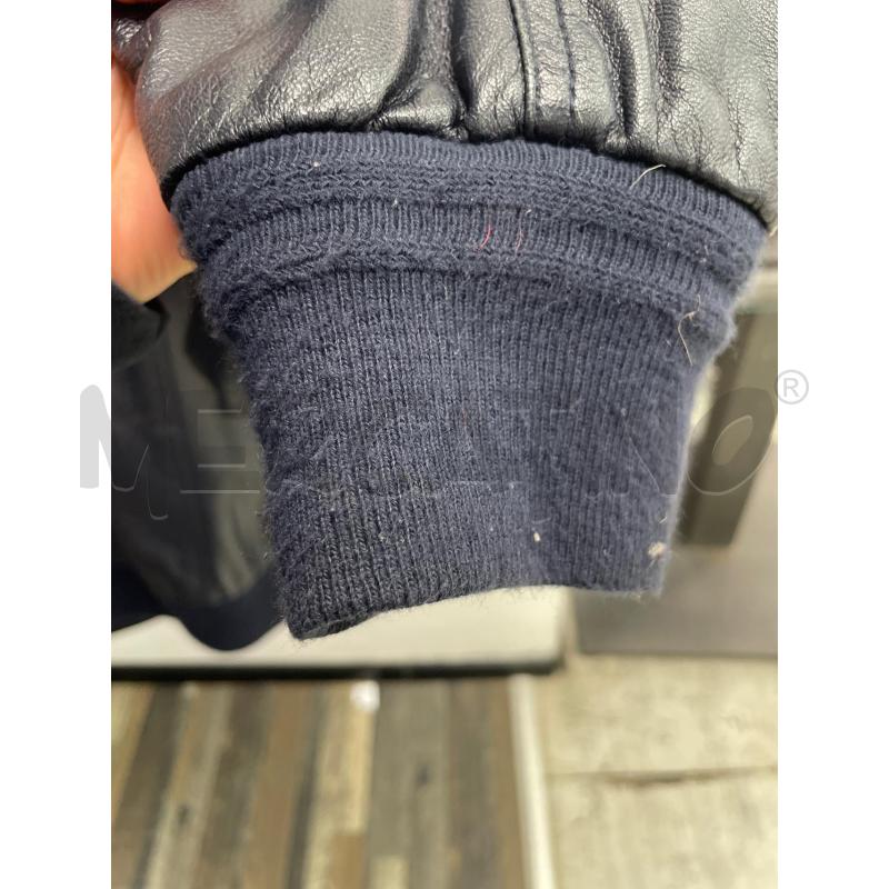 GIACCA UOMO VERA PELLE BLU  | Mercatino dell'Usato Montesilvano 5
