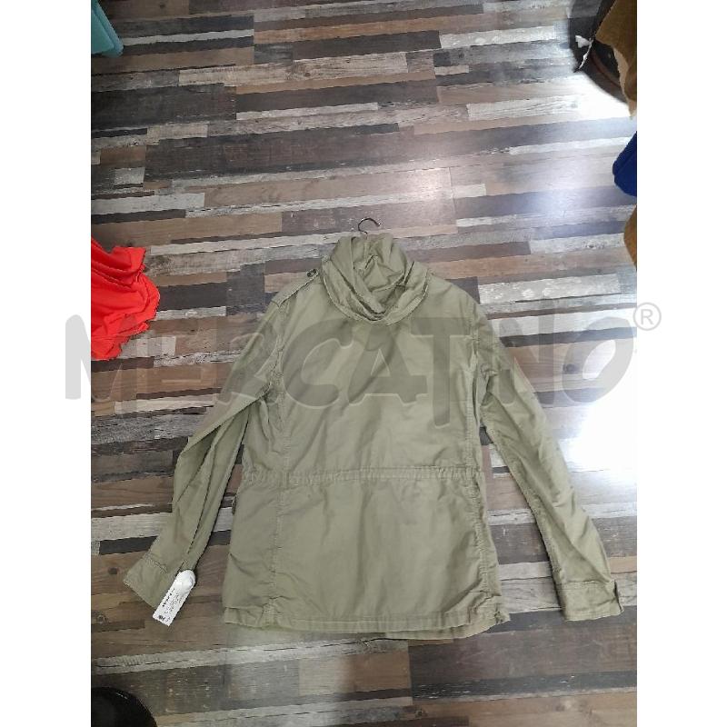 GIACCA UOMO VERDE MILITARE 313 CAPPUCCIO | Mercatino dell'Usato Montesilvano 2