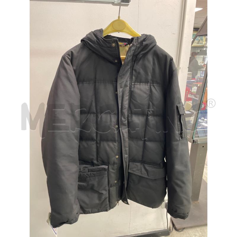GIACCA UOMO WOOLRICH NERO LUNGO | Mercatino dell'Usato Montesilvano 1