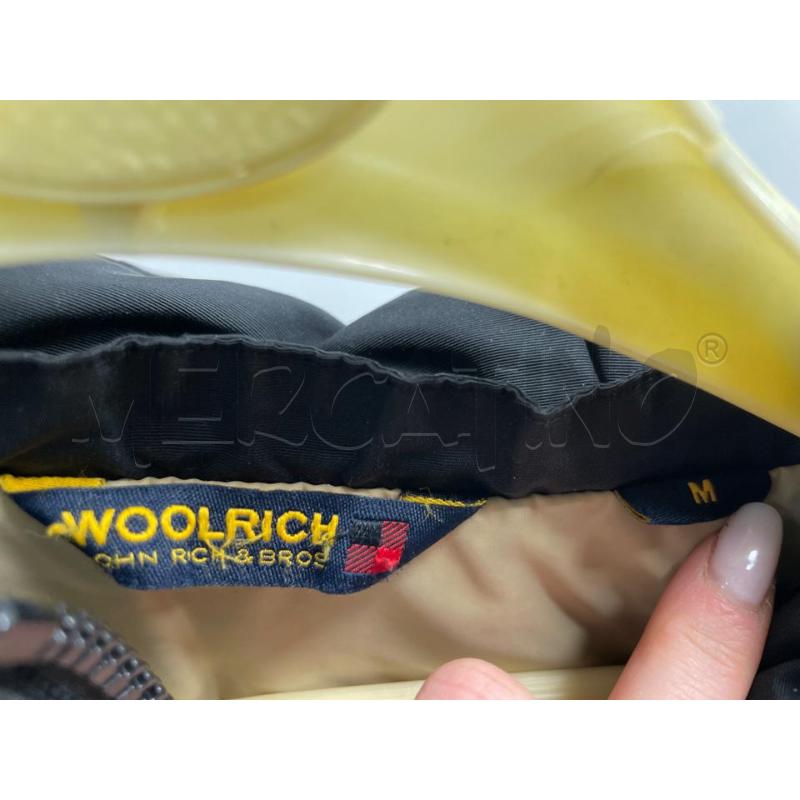 GIACCA UOMO WOOLRICH NERO LUNGO | Mercatino dell'Usato Montesilvano 5