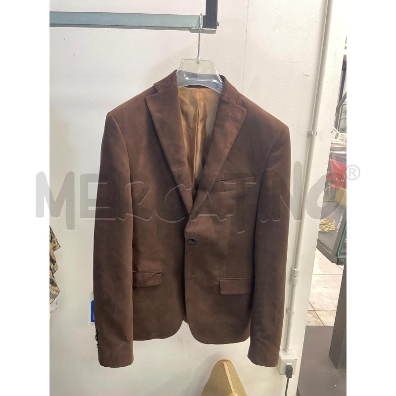GIACCA UOMO ZARA SCAMOSCIATA MARRO | Mercatino dell'Usato Montesilvano 1
