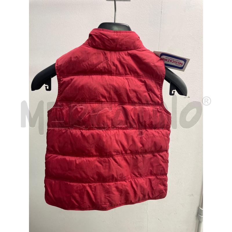 GILET BAMBINA MONCLER ROSSO SMANICATO | Mercatino dell'Usato Montesilvano 2
