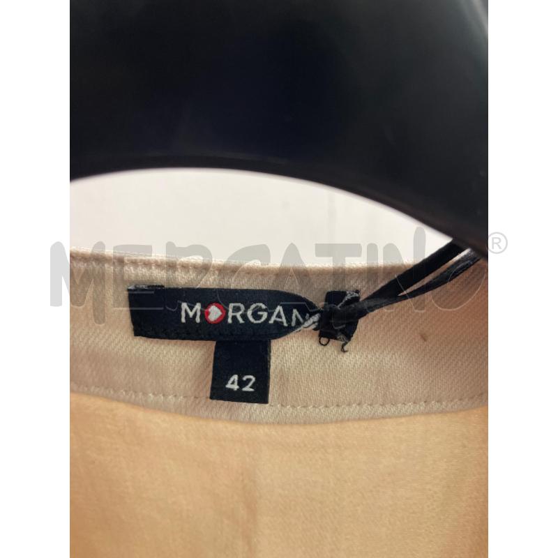 GILET DONNA BEIGE BORCHIE MORGAN DENIM | Mercatino dell'Usato Montesilvano 2