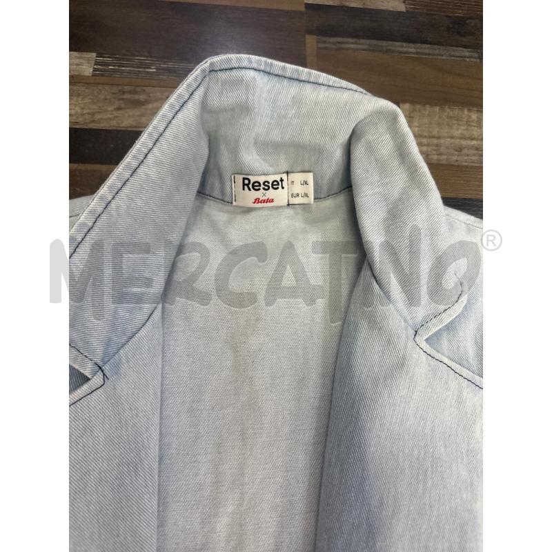 GILET DONNA DENIM RESET X BATA LAV CHIARO | Mercatino dell'Usato Montesilvano 2