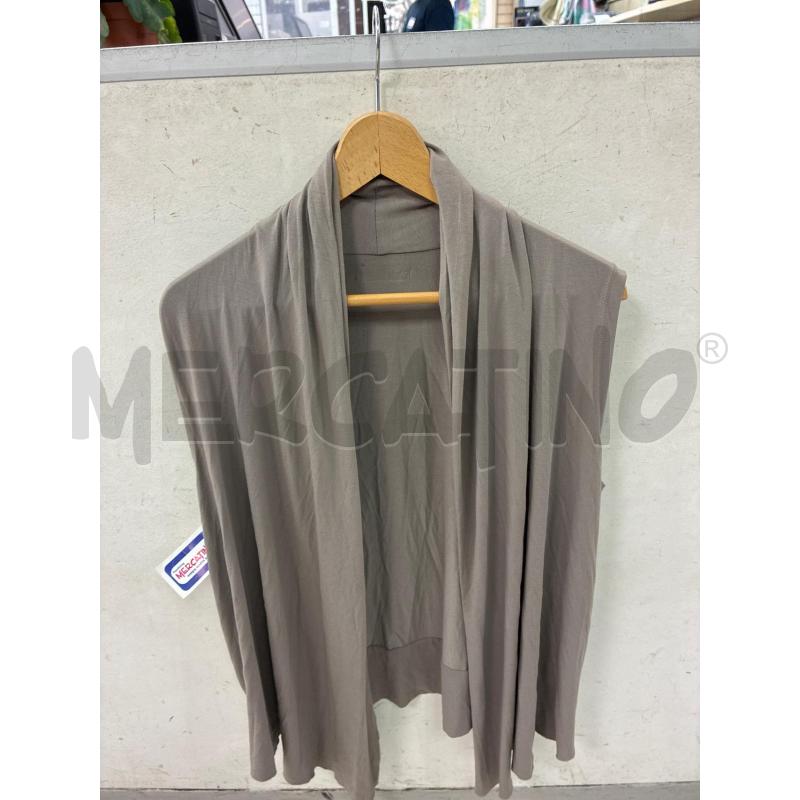 GILET DONNA GRIGIO SMANICATO ELENA MIRO  | Mercatino dell'Usato Montesilvano 1