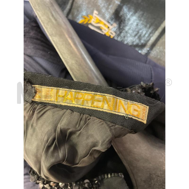 GILET DONNA HAPPENING NERO PAILLETTES ZIP | Mercatino dell'Usato Montesilvano 3