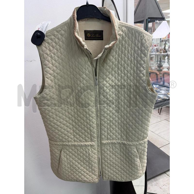 GILET UOMO LOROPIANA BEIGE PROFILI MARRO | Mercatino dell'Usato Montesilvano 1