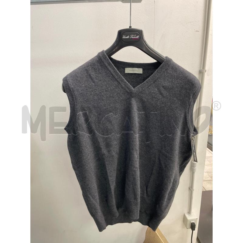 GILET UOMO ZEGNA GRIGIO TG 52 | Mercatino dell'Usato Montesilvano 1